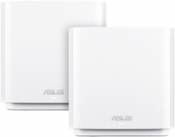 Бесшовный Mesh роутер Asus ZenWiFi CT8 (W-2-PK) AC3000 10/100/1000BASE-TX белый