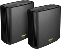 Бесшовный Mesh роутер Asus ZenWiFi XT8 (B-2-PK) AX6600 100/1000/2500BASE-T черный