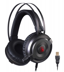 Наушники с микрофоном A4Tech Bloody G520S серый