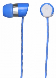 Гарнитура вкладыши Oklick HS-S-230 1.2м синий проводные в ушной раковине (S20)