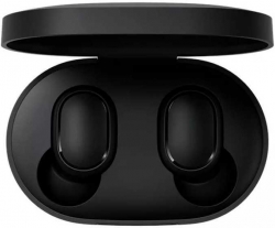 Гарнитура вкладыши Xiaomi Mi True Wireless Earbuds Basic черный беспроводные bluetooth в ушной раковине (ZBW4480GL/TWSEJ04LS)