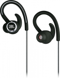 Гарнитура вкладыши JBL Reflect Contour 2 черный беспроводные bluetooth шейный обод (JBLREFCONTOUR2BLK)