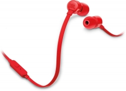 Гарнитура вкладыши JBL T110 RED красный (JBLT110RED)