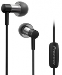Наушники вкладыши Pioneer SE-CH3T 1.2м черный проводные в ушной раковине (SE-CH3T-B)