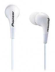 Наушники вкладыши Pioneer SE-CL502-W 1.2м белый проводные в ушной раковине