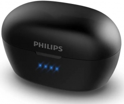 Гарнитура вкладыши Philips TAT3215BK/00 черный беспроводные bluetooth в ушной раковине
