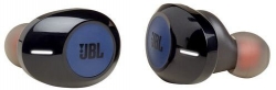 Гарнитура вкладыши JBL T120TWS синий беспроводные bluetooth в ушной раковине (JBLT120TWSBLU)