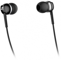 Гарнитура вкладыши Sennheiser CX 350BT черный беспроводные bluetooth в ушной раковине (508382)