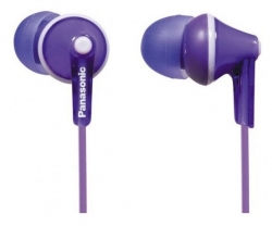 Наушники вкладыши Panasonic RP-HJE125E 1.1м фиолетовый проводные в ушной раковине (RP-HJE125E-V)