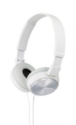 Гарнитура накладные Sony MDR-ZX310AP 1.2м белый проводные оголовье (MDRZX310APW.CE7)