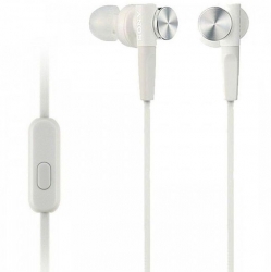 Гарнитура вкладыши Sony MDR-XB50AP белый (MDRXB50APW.CE7)