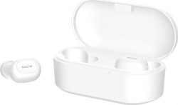Гарнитура вкладыши QCY T2S белый беспроводные bluetooth в ушной раковине