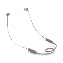 Гарнитура вкладыши JBL T110BT GRY серый (JBLT110BTGRY)