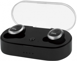 Гарнитура вкладыши BBK BT04 черный bluetooth (BT04 (B))