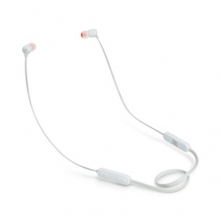 Гарнитура вкладыши JBL T110BT WHT белый (JBLT110BTWHT)