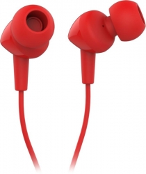 Гарнитура вкладыши JBL C100SIU красный (JBLC100SIURED)