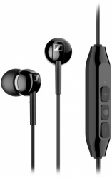 Гарнитура вкладыши Sennheiser CX 150BT черный беспроводные bluetooth в ушной раковине (508380)