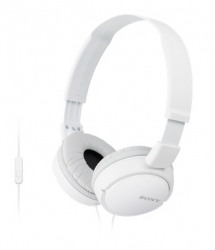 Гарнитура мониторные Sony MDR-ZX110AP белый (MDRZX110APW.CE7)