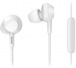 Гарнитура вкладыши Philips TAE4105WT/00 белый