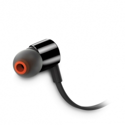 Гарнитура вкладыши JBL T210 черный (JBLT210BLK)