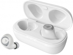 Гарнитура вкладыши JBL T100 TWS белый (JBLT100TWSWHT)