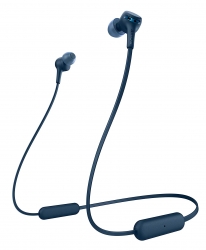 Гарнитура вкладыши Sony WI-XB400 синий bluetooth (WIXB400L.E)