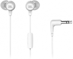 Гарнитура вкладыши JBL C50HI белый