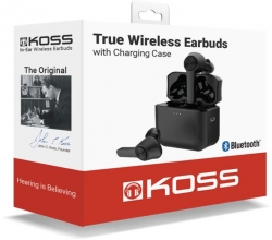 Гарнитура вкладыши Koss TWS150i черный bluetooth