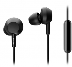 Гарнитура вкладыши Philips TAE4105BK/00 черный