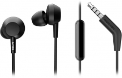 Гарнитура вкладыши Philips TAE4105BK/00 черный