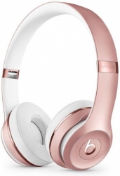 Гарнитура накладные Beats Solo3 розовый/золотистый беспроводные bluetooth оголовье (MX442EE/A)