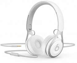 Гарнитура мониторные Beats EP 1.6м белый проводные оголовье (ML9A2EE/A)