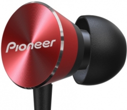 Гарнитура вкладыши Pioneer SE-QL7BT-R красный bluetooth