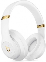 Гарнитура мониторные Beats Studio3 белый беспроводные bluetooth оголовье (MX3Y2EE/A)