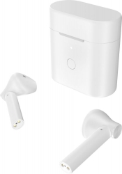 Гарнитура вкладыши QCY T7 белый беспроводные bluetooth в ушной раковине