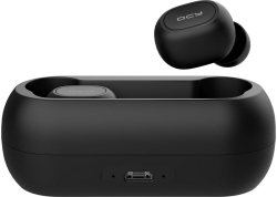 Гарнитура вкладыши QCY T1C черный bluetooth