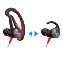 Гарнитура вкладыши Pioneer SE-E7BT-R красный bluetooth