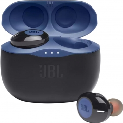 Гарнитура вкладыши JBL T125 TWS синий (JBLT125TWSBLU)
