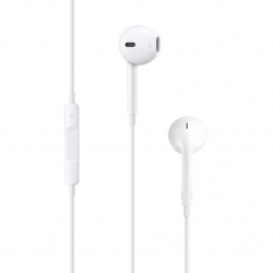 Гарнитура вкладыши Apple EarPods белый (MNHF2ZM/A)