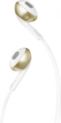 Гарнитура вкладыши JBL T205 золотистый (JBLT205CGD)