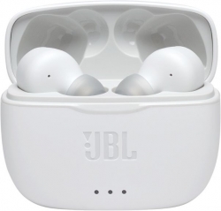 Гарнитура вкладыши JBL T215 TWS белый (JBLT215TWSWHT)