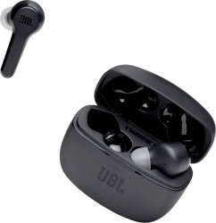 Гарнитура вкладыши JBL T215 TWS черный (JBLT215TWSBLK)
