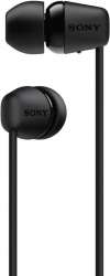 Гарнитура вкладыши Sony WI-C200 черный bluetooth (WIC200B.E)