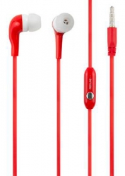 Гарнитура вкладыши Redline Stereo Headset E01 красный (УТ000012587)