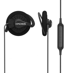 Гарнитура накладные Koss KSC35 черный беспроводные bluetooth крепление за ухом (80000937)