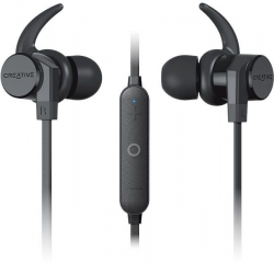 Гарнитура вкладыши Creative Outlier Active V2 черный (51EF0850AA001)