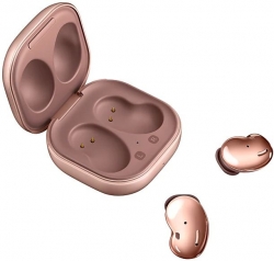 Гарнитура вкладыши Samsung Galaxy Buds Live бронзовый беспроводные bluetooth в ушной раковине (SM-R180NZNASER)