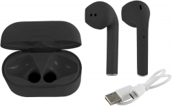 Гарнитура вкладыши Redline nanoBeats Color BHS-14 черный беспроводные bluetooth в ушной раковине (УТ000018077)