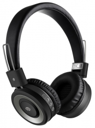 Гарнитура накладные Digma BT-11 черный bluetooth (L100BT)