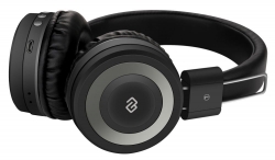 Гарнитура накладные Digma BT-11 черный bluetooth (L100BT)